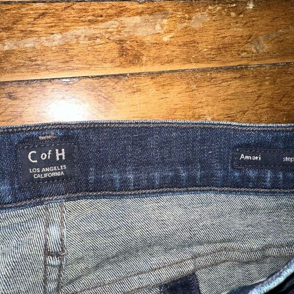 Citizens of Humanity dark wash Amari step hem size 25 jeans - Picture 3 of 6